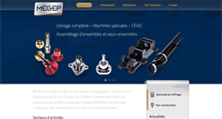 Desktop Screenshot of megep.fr